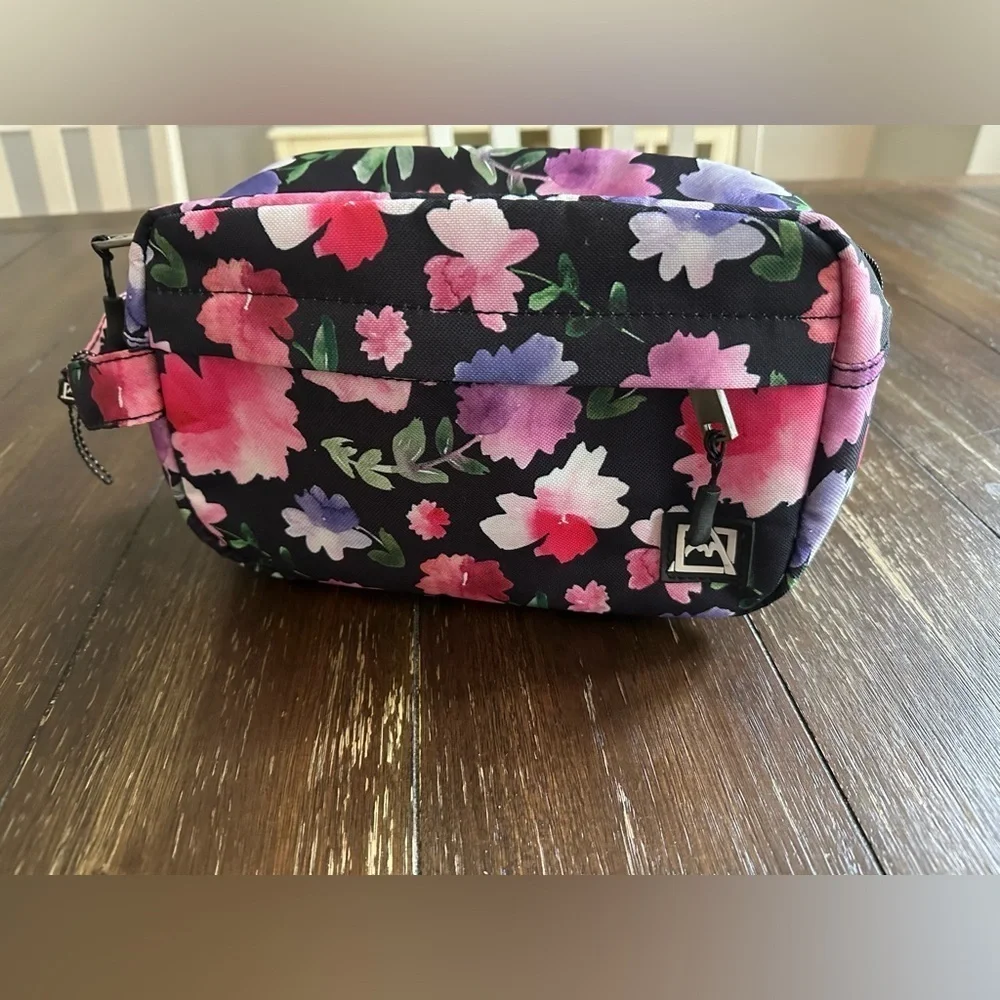 Avalanche floral cosmetics bag